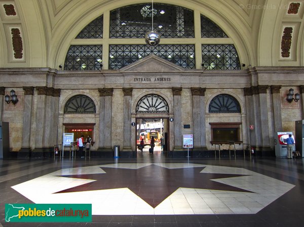 Barcelona - Estació de França (Foto: Graciel·la Vidal, 2013) Barcelona - Estació de França