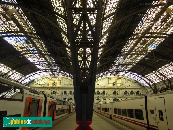 Barcelona - Estació de França (Foto: Graciel·la Vidal, 2013) Barcelona - Estació de França