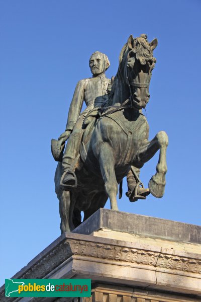 Barcelona - Parc de la Ciutadella - Monument a Prim (Foto: Albert Esteves, 2013) Barcelona - Parc de la Ciutadella - Monument a Prim
