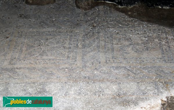 Barcelona - Mosaic romà del carrer de la Fruita (Foto: Albert Esteves, 2013) Barcelona - Mosaic romà del carrer de la Fruita