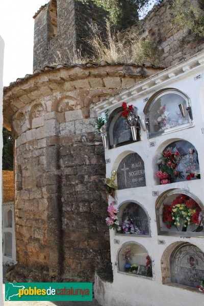 Castellví de la Marca - Sant Sadurní Vell: l'absis