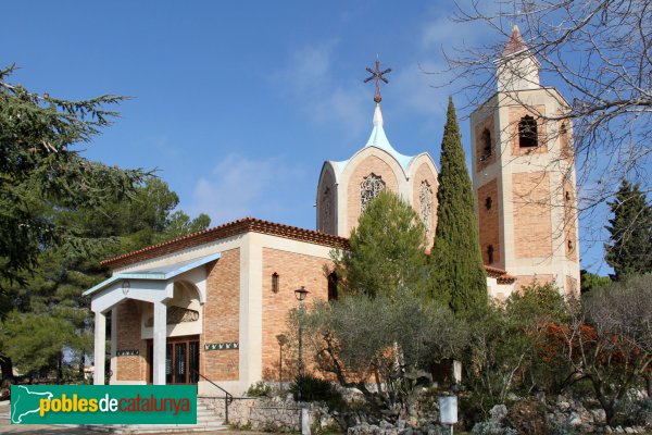 Castellet i la Gornal - Església de la M.D. de Montserrat (Foto: Albert Esteves, 2014) Castellet i la Gornal - Església de la M.D. de Montserrat