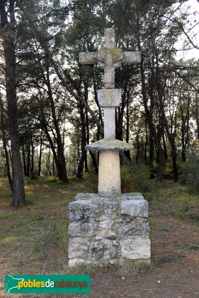 Castellet i la Gornal - Creu de Muntanyans (Foto: Albert Esteves, 2014) Castellet i la Gornal - Creu de Muntanyans