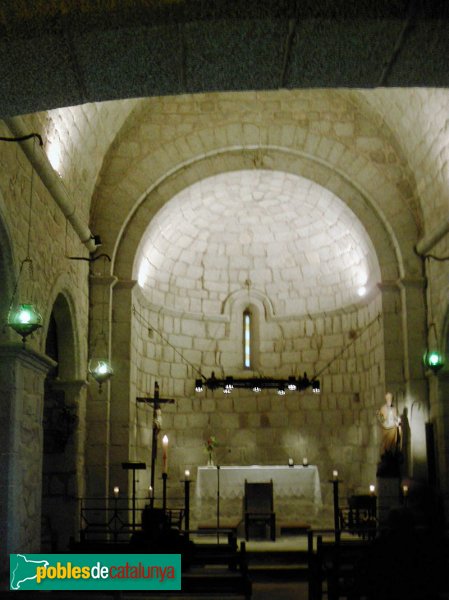 La Vajol - Església de Sant Martí (Foto: Michelglaurent, 2007) La Vajol - Església de Sant Martí
