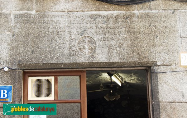 Maçanet de Cabrenys - Llinda de Cal Rei (Foto: Albert Esteves, 2014) Maçanet de Cabrenys - Llinda de Cal Rei