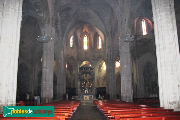 Cervera - Església de Santa Maria (Foto: Albert Esteves, 2014) Cervera - Església de Santa Maria