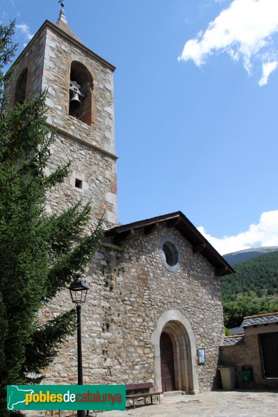 Urús - Església de Sant Climent (Foto: Albert Esteves, 2014) Urús - Església de Sant Climent