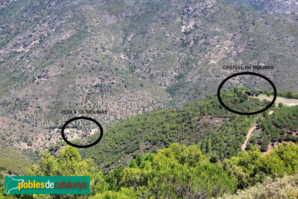 Colera - Castell de Molinàs (Foto: Albert Esteves, 2014) Colera - Castell de Molinàs