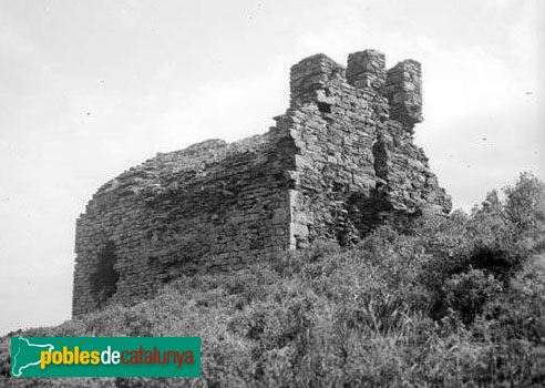 Colera - Sant Miquel de Colera (Foto: Manuel Genovart i Boixet, Arxiu C.E.C., inicis segle XX) Colera - Sant Miquel de Colera