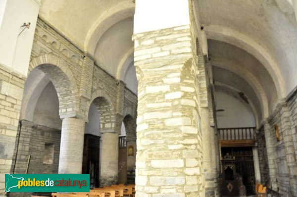 Vilac - Església de Sant Feliu, interior (Foto: Joan Sánchez Sabé, 2014) Vilac - Església de Sant Feliu, interior