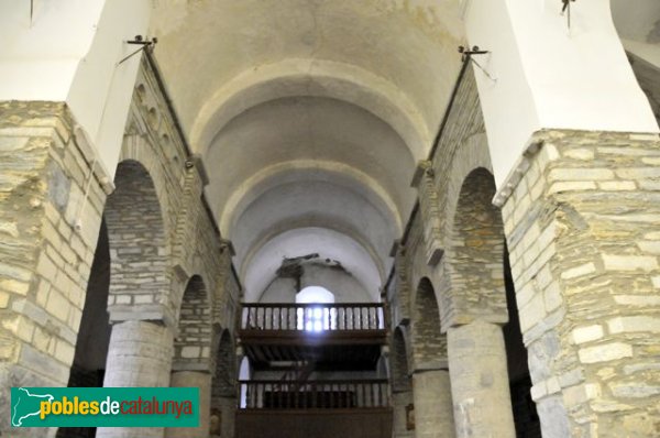 Vilac - Església de Sant Feliu, interior (Foto: Joan Sánchez Sabé, 2014) Vilac - Església de Sant Feliu, interior
