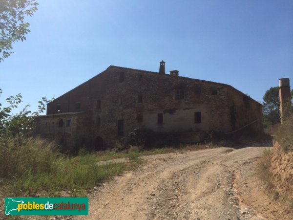 Can Costa, façana posterior (Foto: Joan Sánchez Sabé, 2014) Can Costa, façana posterior