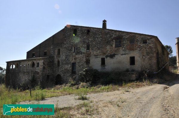 Can Costa, façana posterior (Foto: Joan Sánchez Sabé, 2014) Can Costa, façana posterior