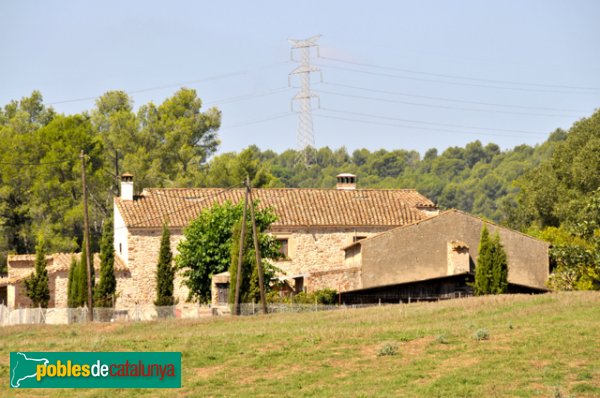 Masia de Can Clapers Jussà (Foto: Joan Sánchez Sabé, 2014) Masia de Can Clapers Jussà