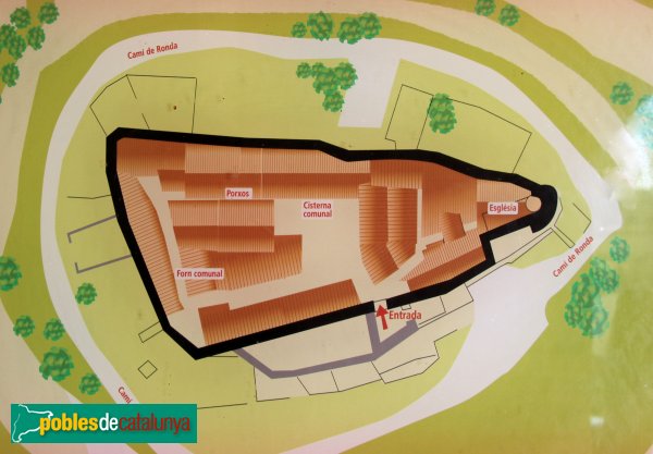 Les Oluges - Montfalcó Murallat (Foto: Albert Esteves, 2014) Les Oluges - Montfalcó Murallat