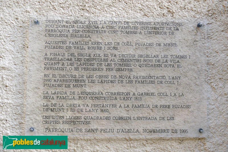 Alella - Església (Foto: Pere Castaño, 2014) Alella - Església