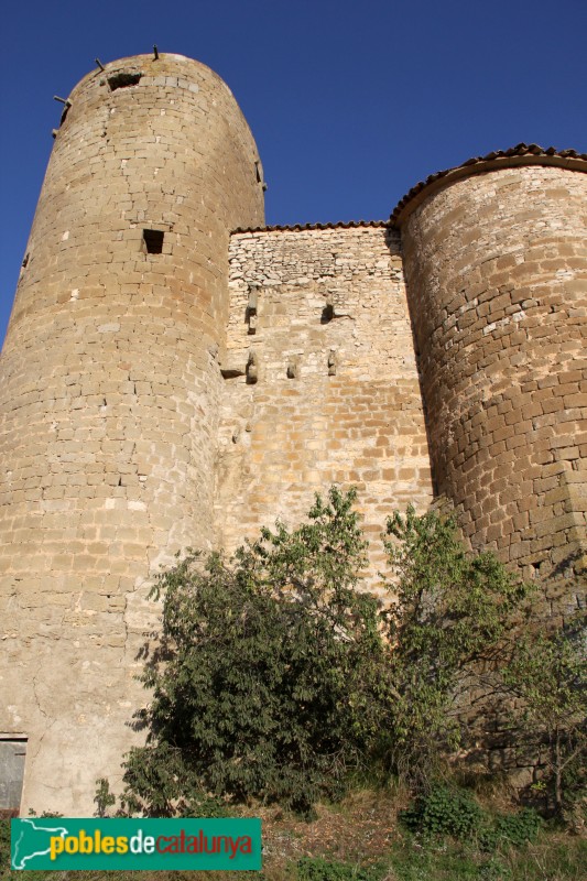 Llor - Castell de Castellmeià (Foto: Albert Esteves, 2014) Llor - Castell de Castellmeià