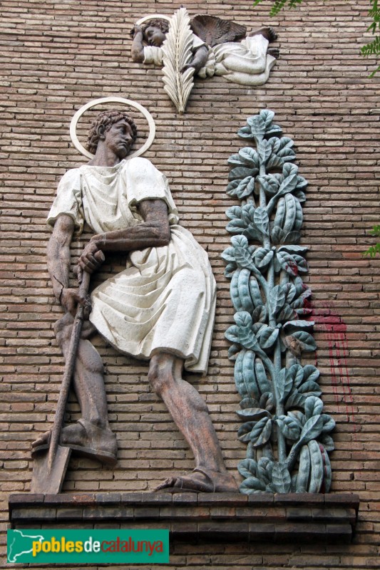 Barcelona - Església de Sant Medir (Foto: Albert Esteves, 2014) Barcelona - Església de Sant Medir