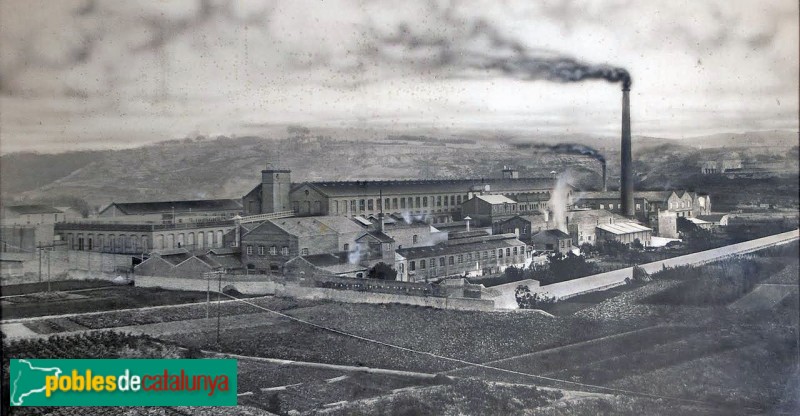 Barcelona - Can Batlló (Foto: finals segle XIX) Barcelona - Can Batlló