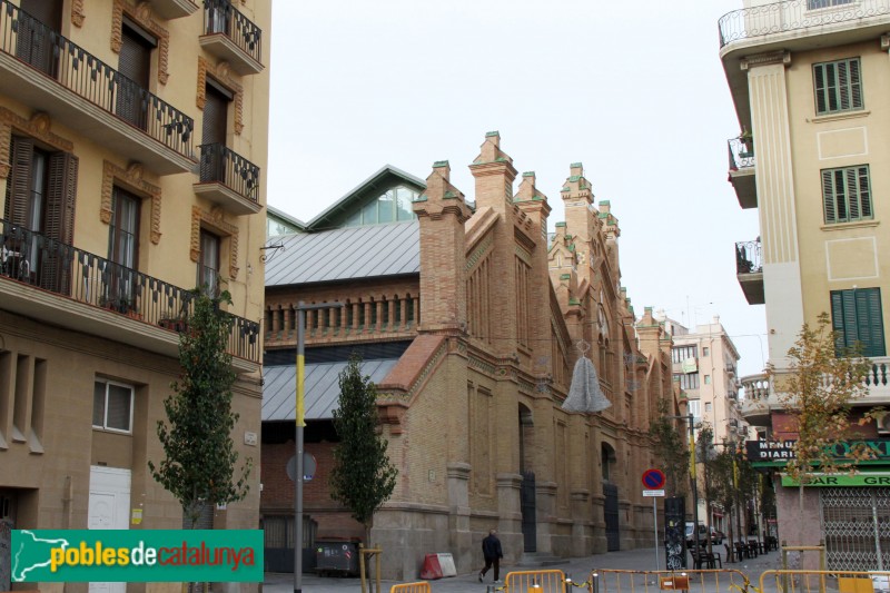 Barcelona - Mercat de Sants (Foto: Albert Esteves, 2014) Barcelona - Mercat de Sants