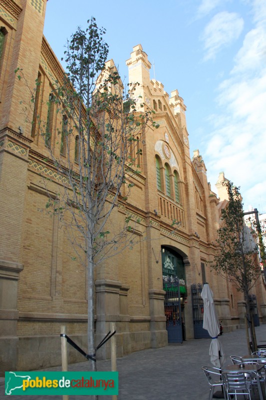 Barcelona - Mercat de Sants (Foto: Albert Esteves, 2014) Barcelona - Mercat de Sants