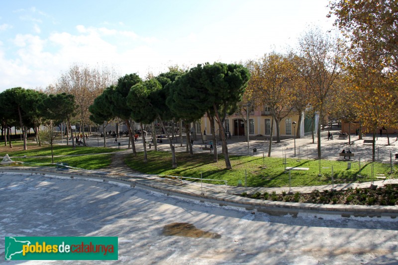 Barcelona - Parc de l'Espanya Industrial (Foto: Albert Esteves, 2014) Barcelona - Parc de l'Espanya Industrial