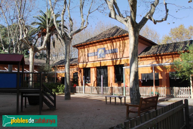 Barcelona - Parc de l'Espanya Industrial, Escola (Foto: Albert Esteves, 2014) Barcelona - Parc de l'Espanya Industrial, Escola