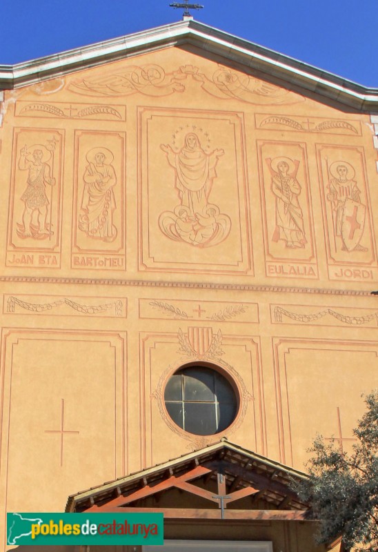 Barcelona - Santa Maria de Sants (Foto: Albert Esteves, 2014) Barcelona - Santa Maria de Sants