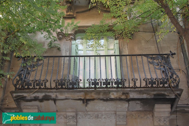 Barcelona - Casa Henriette Cros (Dalmau, 11) (Foto: Albert Esteves, 2014) Barcelona - Casa Henriette Cros (Dalmau, 11)