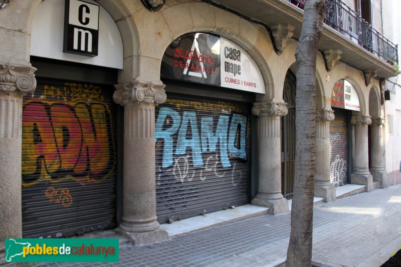 Barcelona - Blasco de Garay, 14 (Foto: Albert Esteves, 2015) Barcelona - Blasco de Garay, 14