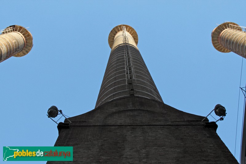 Barcelona - Les Tres Xemeneies (Foto: Albert Esteves, 2015) Barcelona - Les Tres Xemeneies