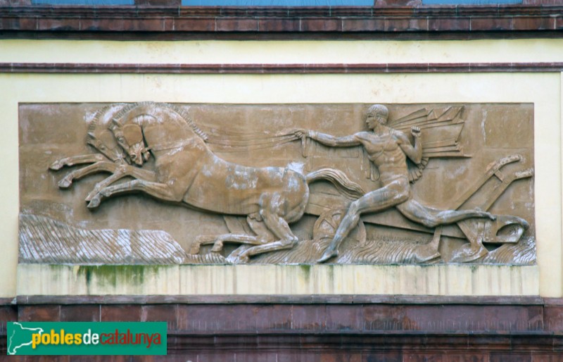 Barcelona - Palau de l'Agricultura (Teatre Lliure) (Foto: Albert Esteves, 2015) Barcelona - Palau de l'Agricultura (Teatre Lliure)