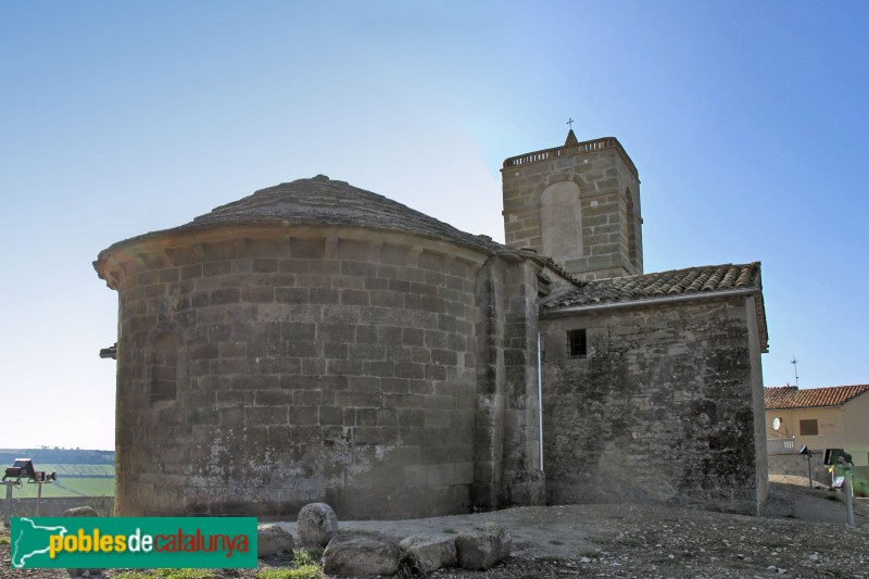 Plans de Sió - Sant Esteve de Pelagalls (Foto: Albert Esteves, 2015) Plans de Sió - Sant Esteve de Pelagalls