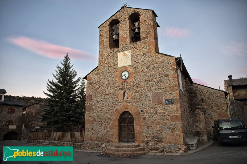 Riu de Cerdanya - Església de Sant Joan Baptista (Foto: Vladislav Maltyzov, 2015) Riu de Cerdanya - Església de Sant Joan Baptista