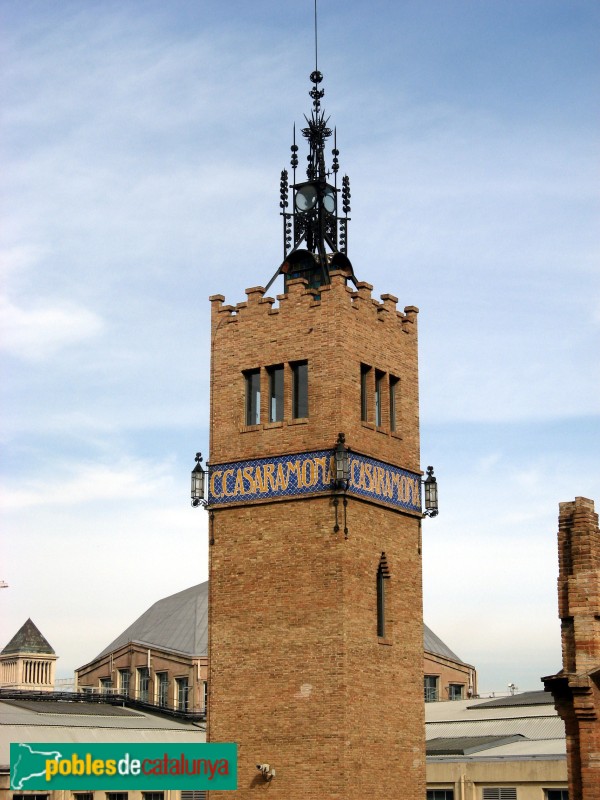 Barcelona - Fàbrica Casarramona (CaixaFòrum) (Foto: Albert Esteves, 2007) Barcelona - Fàbrica Casarramona (CaixaFòrum)