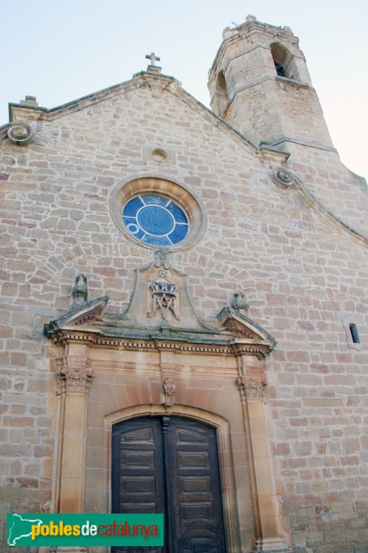 Plans de Sió - Santa Maria de Mont-roig (Foto: Albert Esteves, 2015) Plans de Sió - Santa Maria de Mont-roig