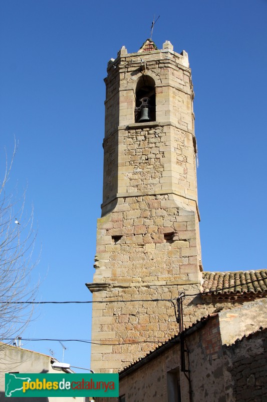 Plans de Sió - Santa Maria de Mont-roig (Foto: Albert Esteves, 2015) Plans de Sió - Santa Maria de Mont-roig