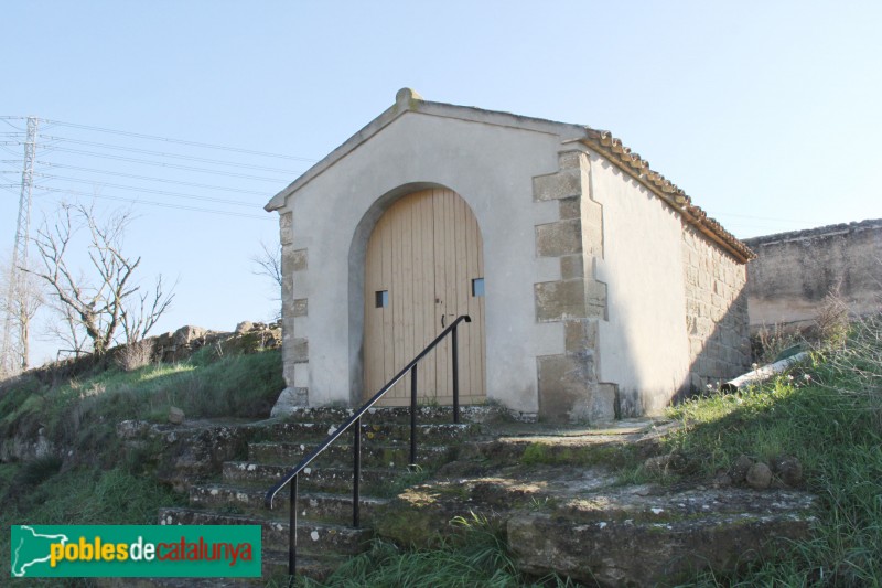 Plans de Sió - Capella de Sant Roc (Foto: Albert Esteves, 2015) Plans de Sió - Capella de Sant Roc