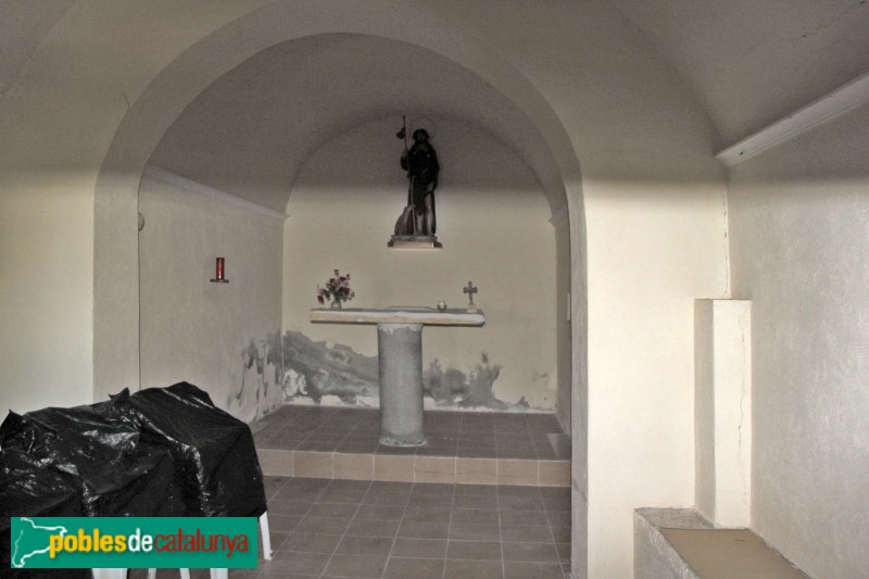 Plans de Sió - Capella de Sant Roc (Foto: Albert Esteves, 2015) Plans de Sió - Capella de Sant Roc