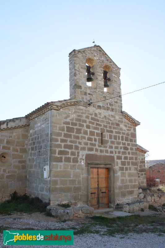 Plans de Sió - Santa Anna de Montcortès (Foto: Albert Esteves, 2015) Plans de Sió - Santa Anna de Montcortès