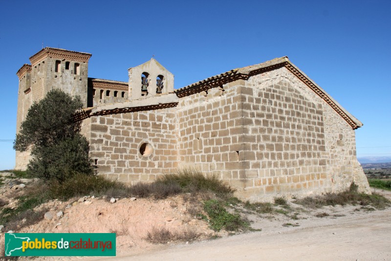 Plans de Sió - Santa Anna de Montcortès (Foto: Albert Esteves, 2015) Plans de Sió - Santa Anna de Montcortès