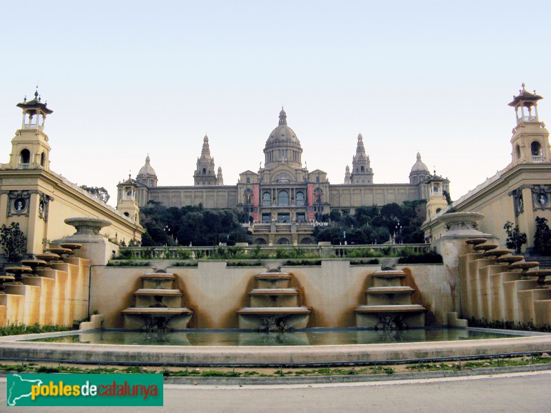 Barcelona - Palau Nacional (Foto: Albert Esteves, 2015) Barcelona - Palau Nacional