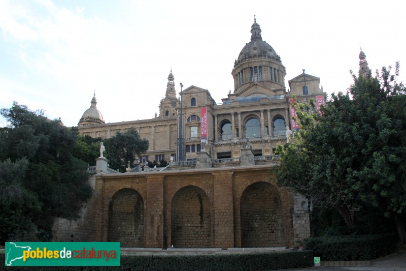 Barcelona - Palau Nacional (Foto: Albert Esteves, 2015) Barcelona - Palau Nacional