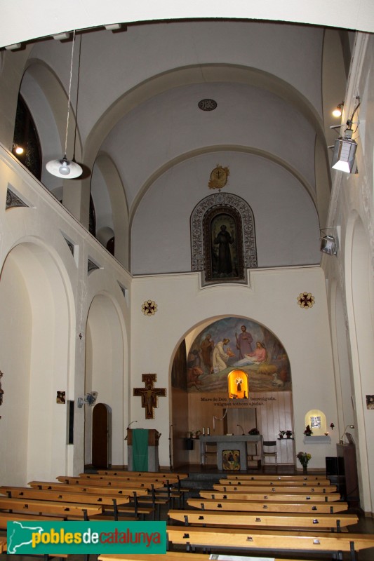 Barcelona - Capella de l'Ajuda (Foto: Albert Esteves, 2015) Barcelona - Capella de l'Ajuda