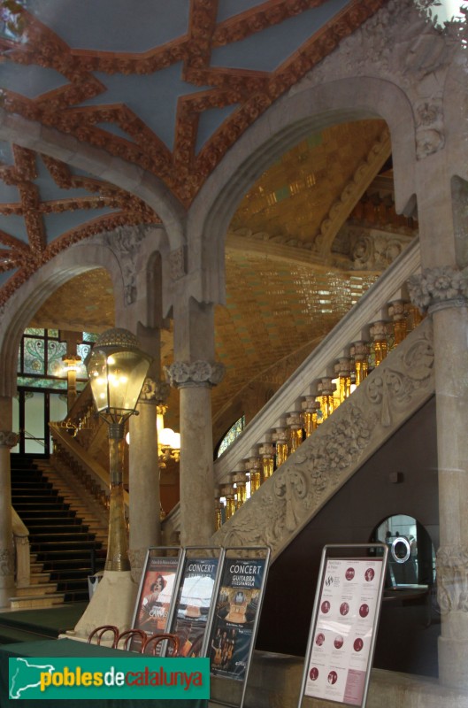 Barcelona - Palau de la Música (Foto: Albert Esteves, 2015) Barcelona - Palau de la Música