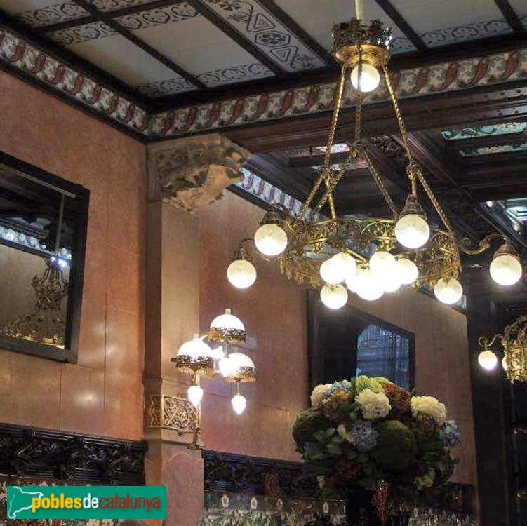 Barcelona - Fonda Espanya. Restaurant (Foto: <i>Pol Pijuan</i>, 2015) Barcelona - Fonda Espanya. Restaurant