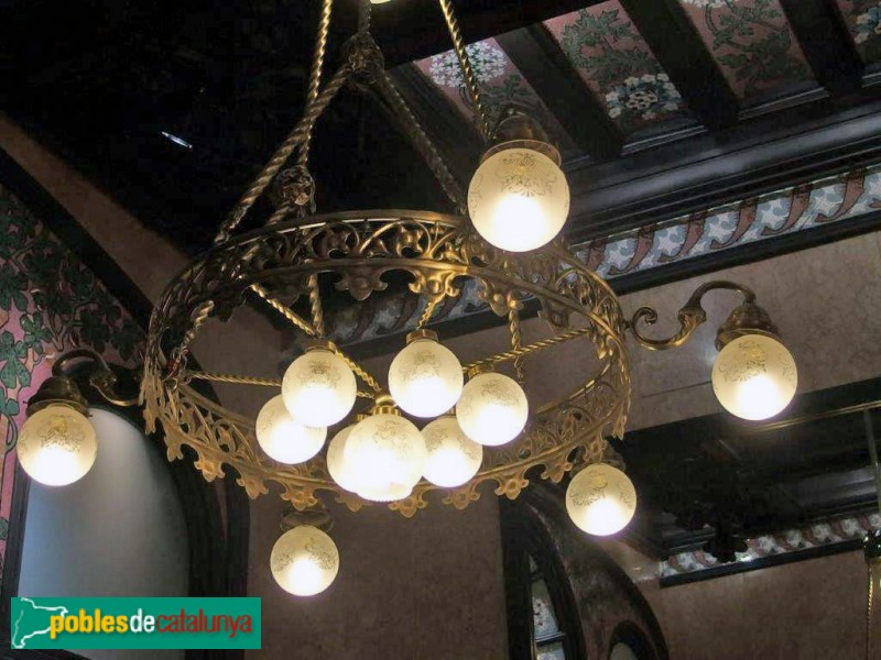 Barcelona - Fonda Espanya. Restaurant (Foto: <i>Pol Pijuan</i>, 2015) Barcelona - Fonda Espanya. Restaurant