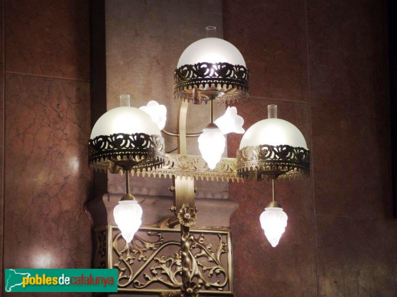 Barcelona - Fonda Espanya. Restaurant (Foto: <i>Pol Pijuan</i>, 2015) Barcelona - Fonda Espanya. Restaurant