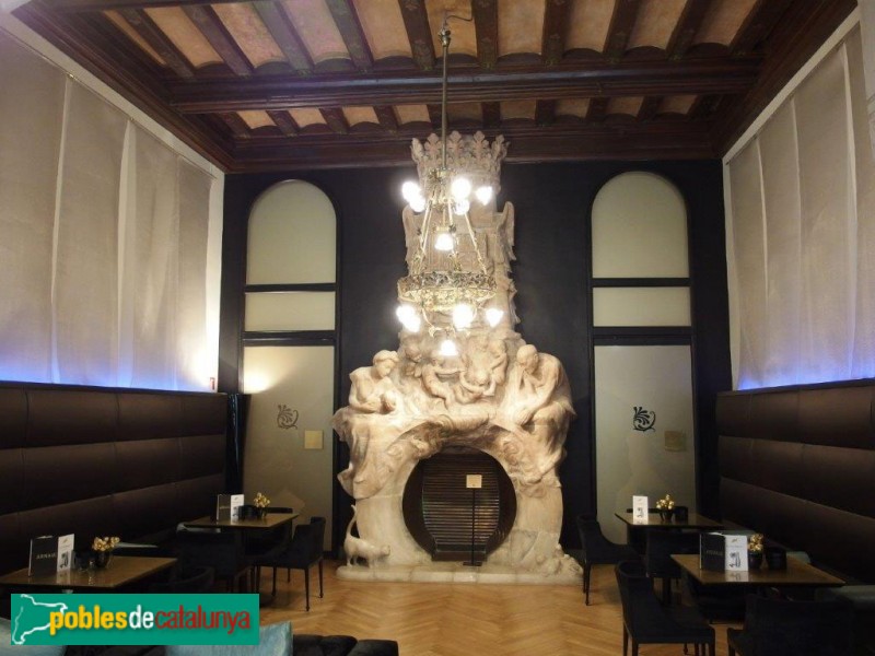 Barcelona - Fonda Espanya. Bar (Foto: <i>Pol Pijuan</i>, 2015) Barcelona - Fonda Espanya. Bar