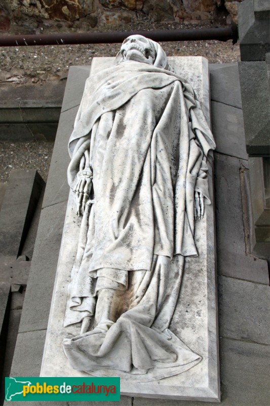 Cementiri Montjuïc - Sepultura F. Farreras (Foto: Albert Esteves, 2015) Cementiri Montjuïc - Sepultura F. Farreras